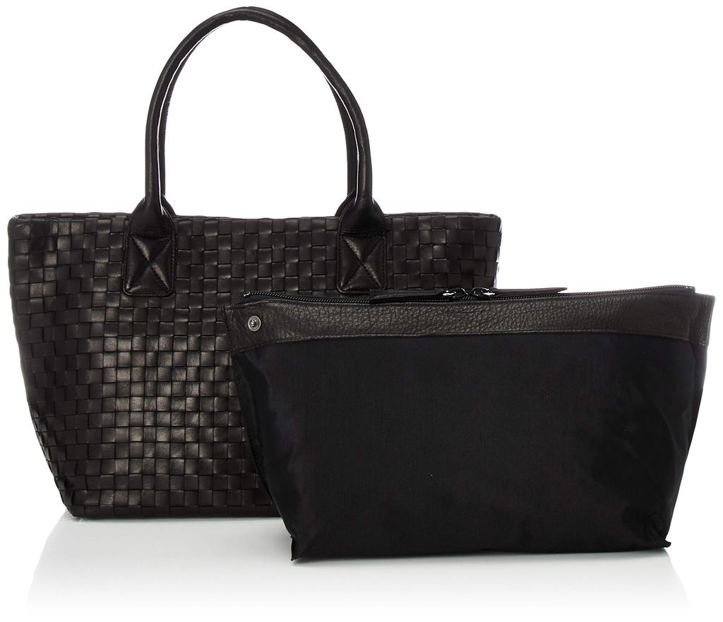Bianco Pony Mesh Tote Horsehide Made in Japan by Skilled Black Bag, Leather, Lightweight, Craftsmen,
