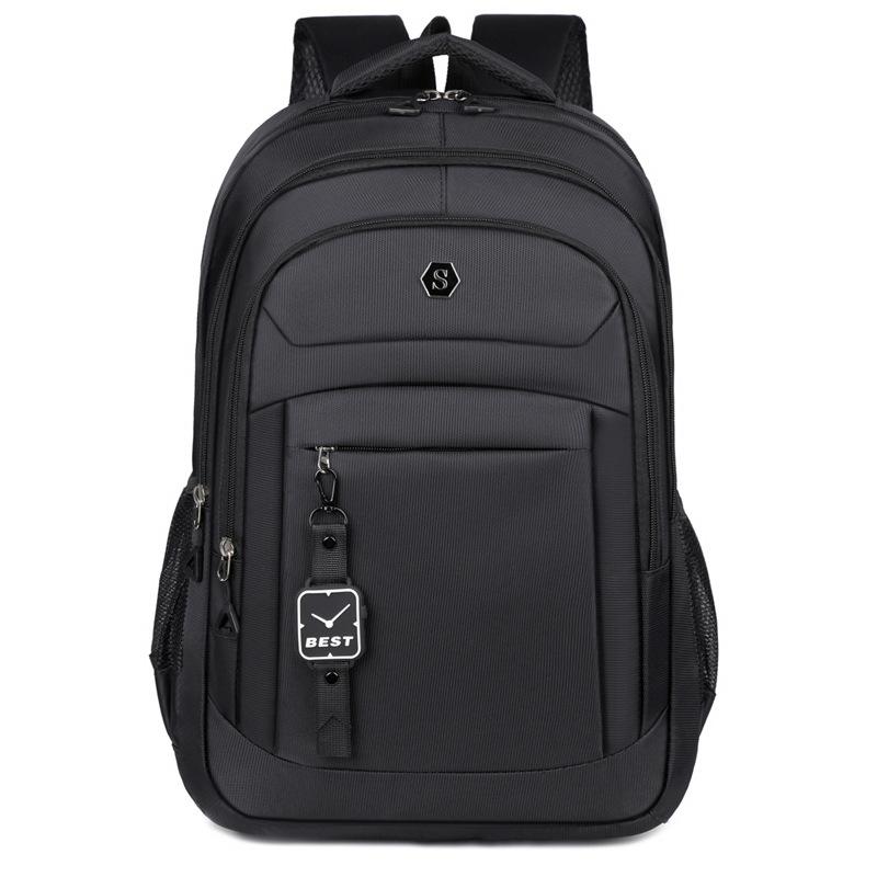 New Backpack, Junior High School Leisure Student Schoolbag, Simple Large-capacity Travel Computer, Business Backpack