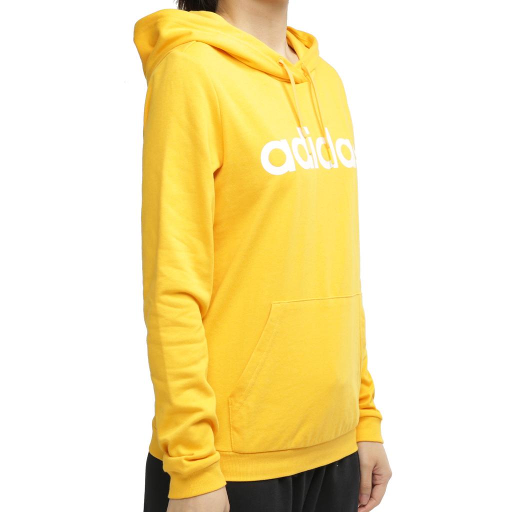 Adidas Neo Sweatshirts Women's Yellow Hooded Moderate Regular GJ7916