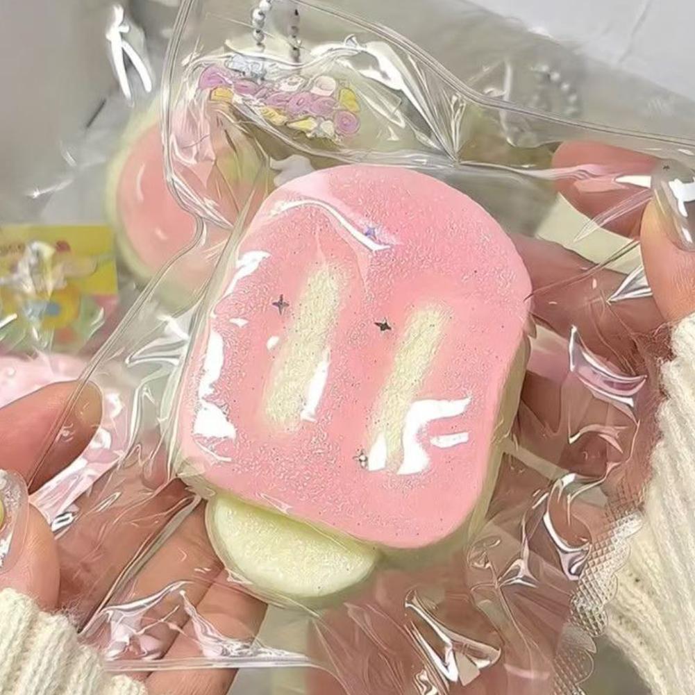 Cute Food Series Stress-Relieving S Silicone Squeezing S Slow Recovery  Gift Relieve Anxiety Sensory  For Adults