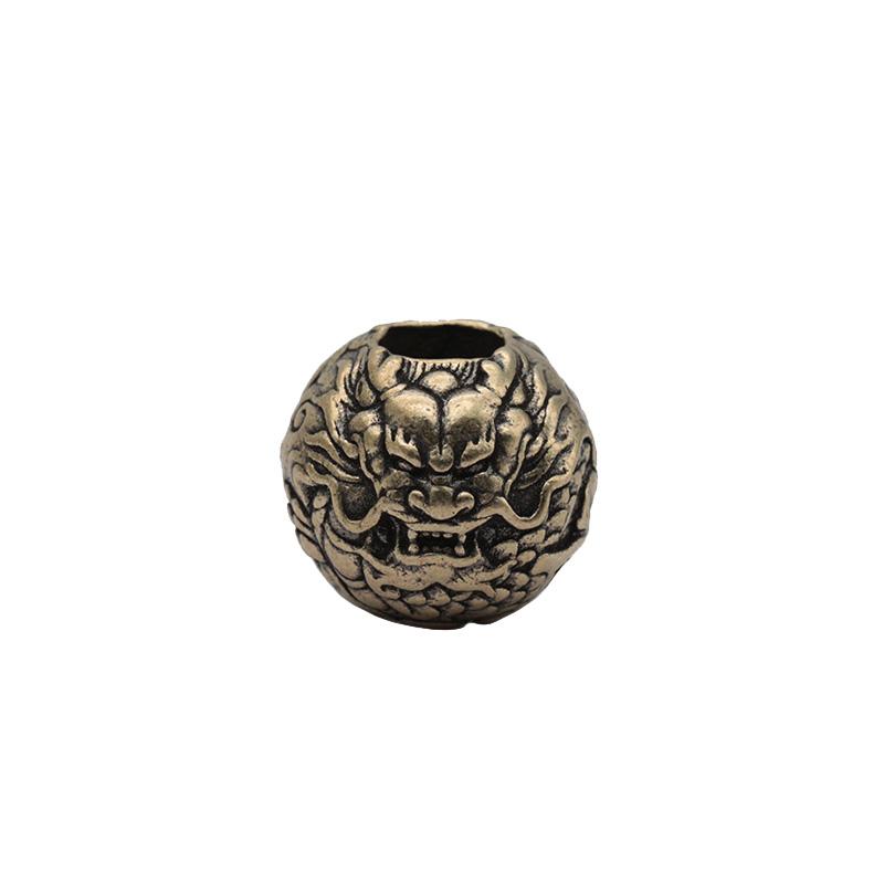 Lovely Cherub Angel Brass Knife Beads EDC DIY Paracord Woven Bracelets Lanyard Pendant Accessories Outdoor Tool Hangings Jewelry