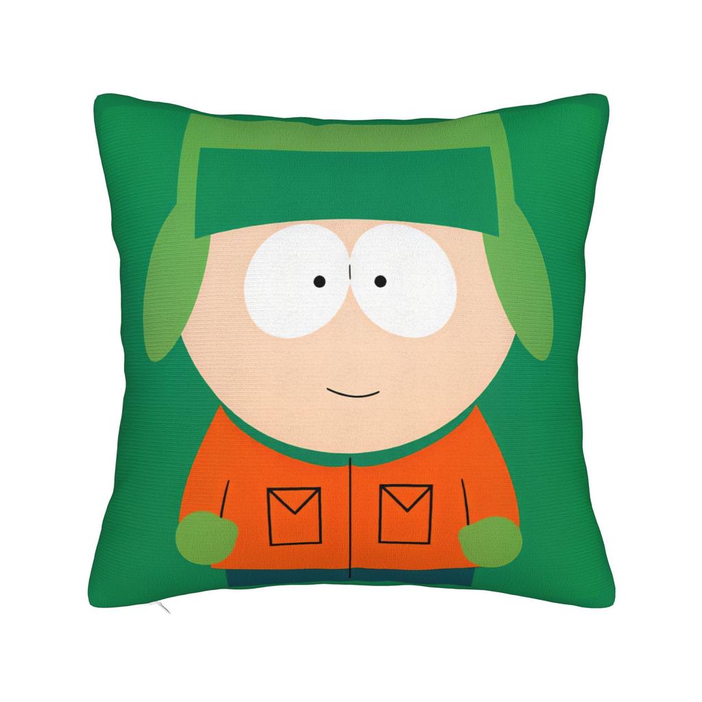 S-south Anime P-park Pillow Case Retro Trendy Pillow Cover Comfy Pillowcases For Living Room Chair