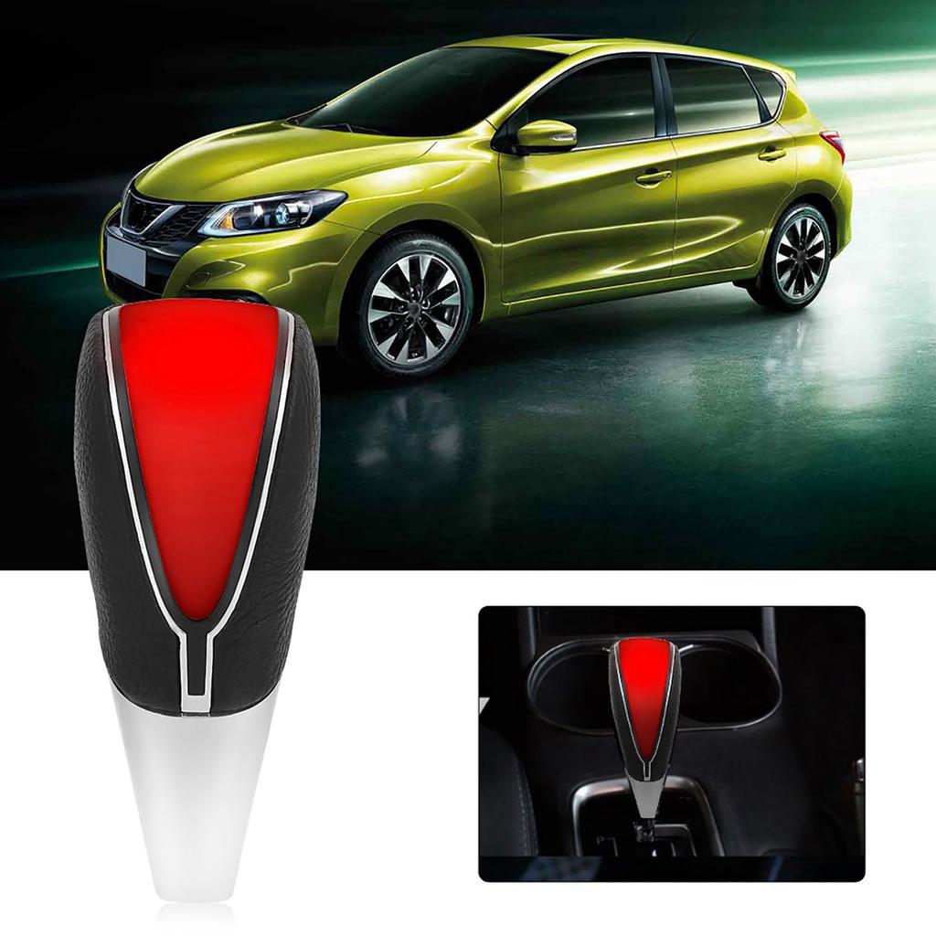 Car Shift Gear Knob Touch Motion Activated Red LED Light Shift Lever Knob Shifter Universal