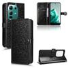 For Infinix Note 50x 5G Wallet Case Dot Pattern Imprint PU Leather Phone Cover