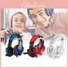 Gaming Headset Stereo For Ps4 Pc Xbox Controller Noise Cancelling Ear Ligh Mic