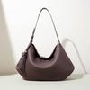 2026 New Genuine Cowhide Tote Bag Large Capacity Shoulder Bag for Women Stylish Axillary Bag