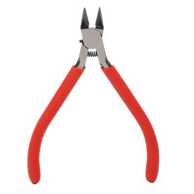 Diagonal Pliers 4.7in Electronic Cutters Non Slip Japanese Style Cutting Plier with Reset Spring