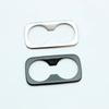 For Hyundai Tucson NX4  2022 2023 Hybrid N Line Car Seat Back Row Water Cup Holder Cover Trim Stainless Steel Accessories