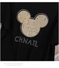 Plus Size Loose Mid-Length Short-Sleeve T-Shirt for Women - Round Neck, Slimming Design, Covers Belly, Available in Sizes 200/300/350 jin, Style 636