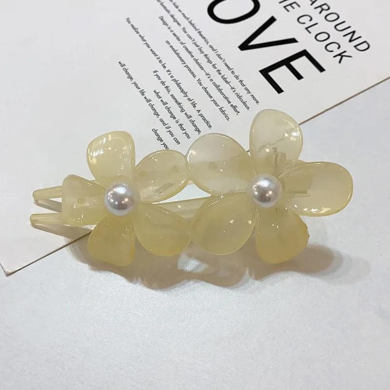 Jelly Color Hair Clips for Women, Sweet Style, Clamp Hairpin, Large Acrylic Duckbill Cawl Clips, Girls Hair Accessories, Jewelry