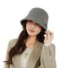 Autumn and Winter New Style French Millinery Elegant Temperament Bow Hat  Fashionable and Versatile Face Showing Small Wool Warm Basin Hat