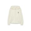 MLB RED SOX Sweatshirts Unisex Cream Hooded Moderate Cardigan 3ATRB0134-43CRD