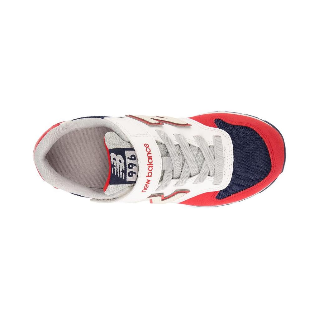 New Balance Nb 996 Sports Comfort Shock Absorption Low Top Casual Shoes Kids sneaker White Red Blue YV996XF3