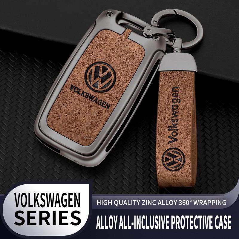 Zinc Alloy Car Remote Key Cover Case Shell Protection Holder For Volkswagen VW Polo Tiguan Golf 4 5 Jetta Beetle Scirocco Passat Zr2