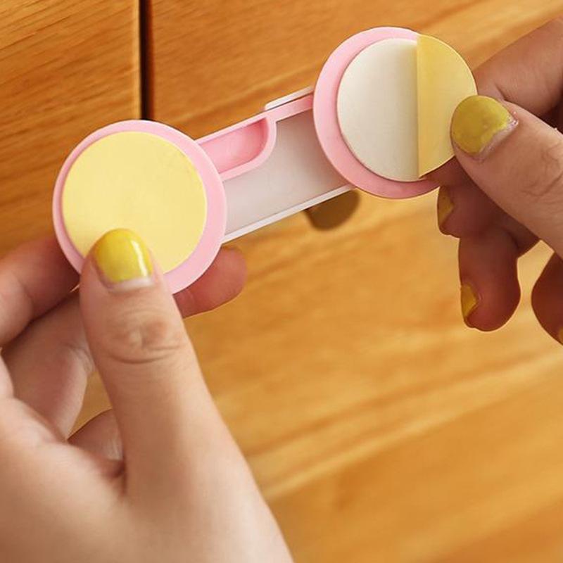 Baby-Proof Drawer Lock Child Safety Lock Cabinet Door Baby-Proof Safety Latch Latch Latch Anti-Pinch Hand