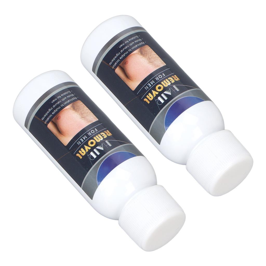 2pcs 30ml Men Hair Removal Spray Herbal Extract Painless Hair Inhibitor for Legs Arms Underarms