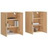 VidaXL Wall Cabinets 2 Pcs Sonoma Oak Engineered Wood 3198036