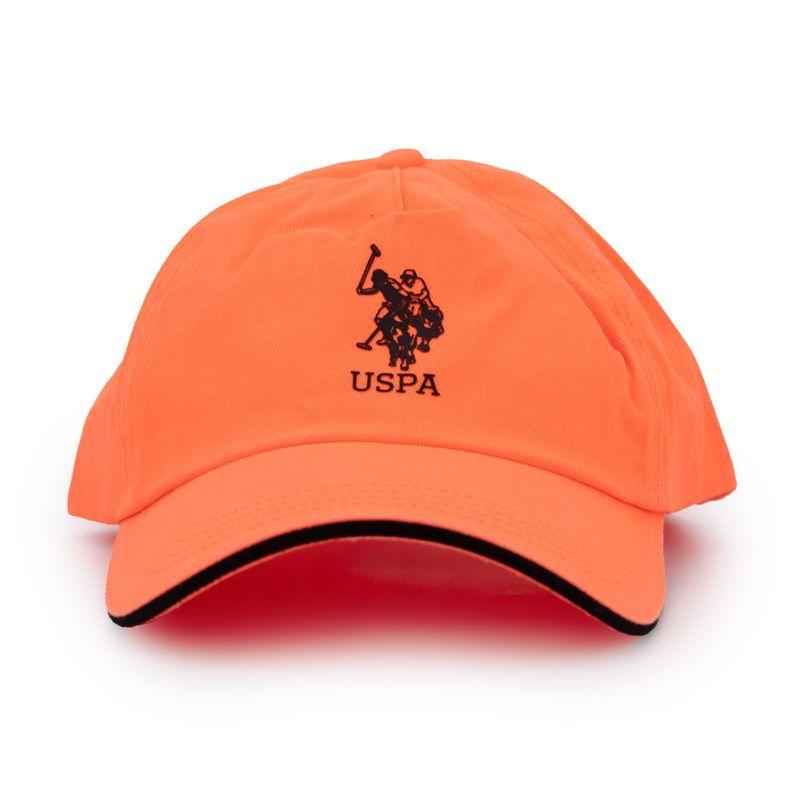 Cotton Cap Fabric Embroidered Logo with Piping Eliot Unisex US POLO