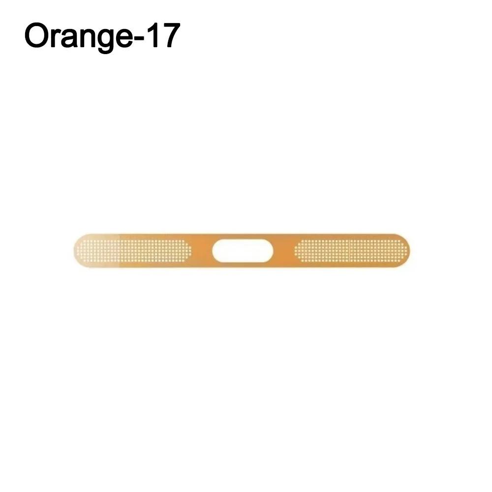 

Mesh Cover Dustproof Net Stickers Adhesive Scratch and Dust Resistant Dust Cover Integrated Design for iPhone 17Pro/17 Pro Max