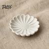 Decorative Jewelry Tray 3D Printed Flower Shape for Rings Necklaces Bracelets, Entryway Table White Storage Dish Trays, Trinket Dish, Organizer Living