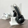 Support Multifonctionnel Universel en Bois Massif pour Manettes de Jeu, Étagère de Rangement pour Bureau, Support de Rangement pour Casque