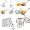High-quality Wrought Iron Mesh Basket For Perfectly Fried Snacks Non-toxic Anti-corrosion
