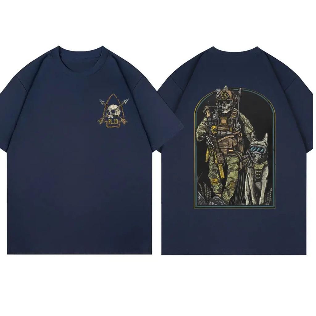 Militärische Windmessung Soldat Neues Outdoor-Sport-T-Shirt Lässig Kurzarm Baumwoll-T-Shirt Druck Baumwoll-T-Shirts
