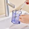 Portable Mouthwash Cup with Toothbrush Compartment