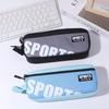 Students Pen Pouch Canvas Makeup Storage Bag Personality Pencil Case  Student Writing