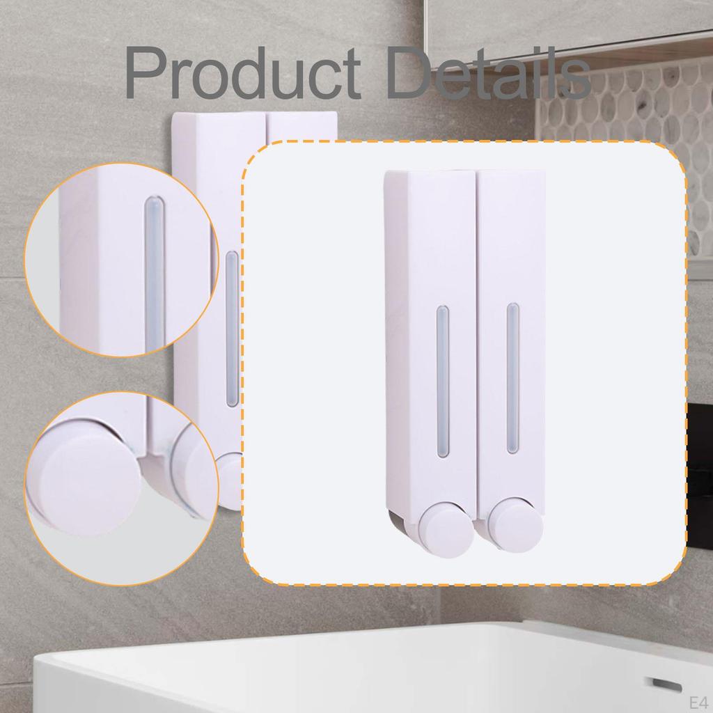 Wall Mounted Soap Dispenser Large Capacity Easy To Use Premium Multifunctional Practical Durability