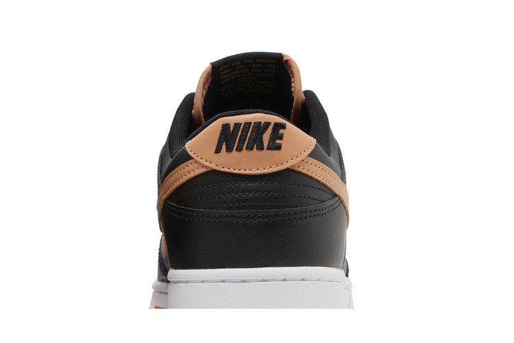 Nike Dunk Low Black Amber Brown Men's Sneakers