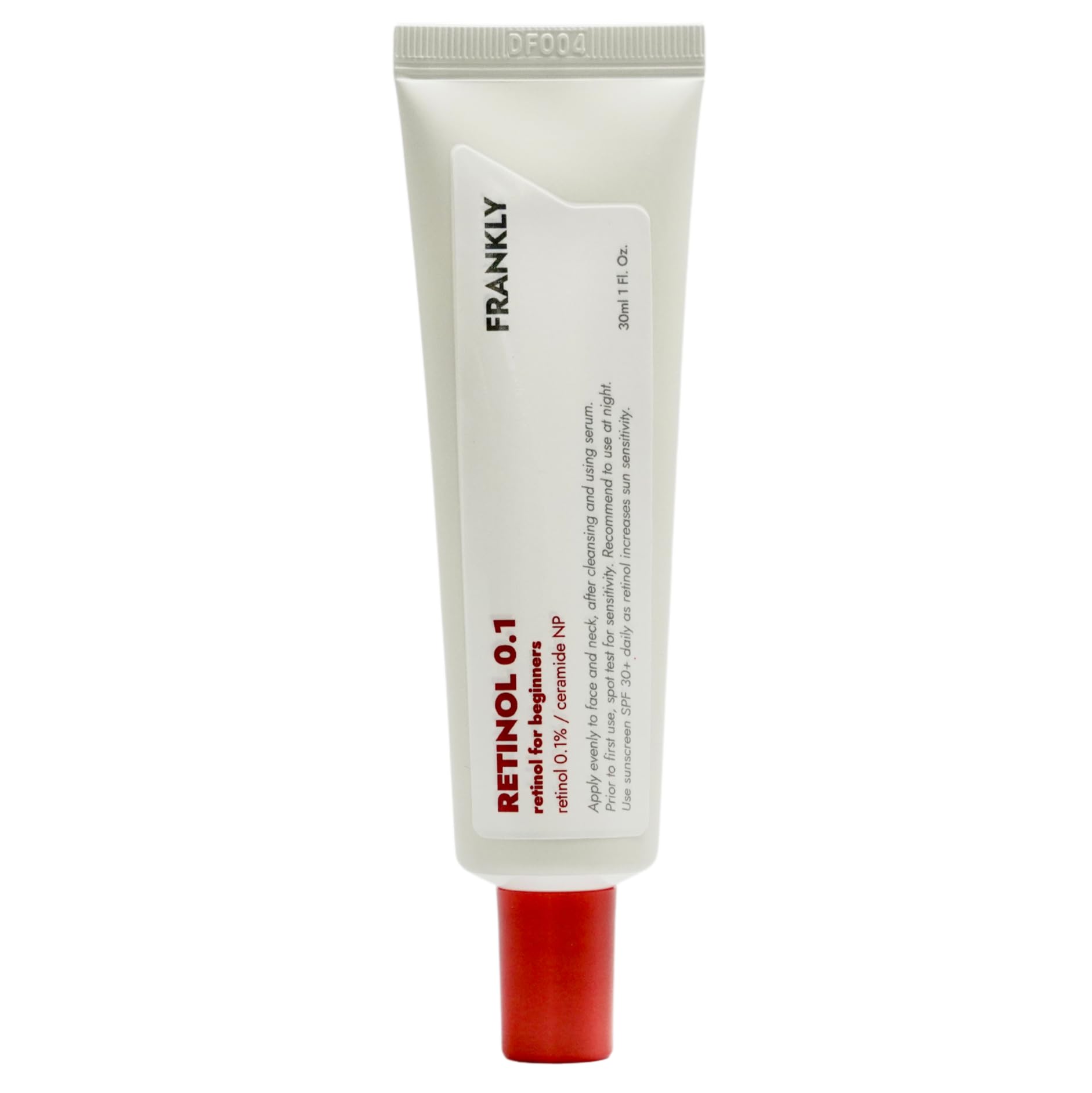 

FRANKLY Retinol Cream 0.1% 30mL: Moisturizing, Hydrating, Early Anti-Aging Care, Damage Repair, Hydration, Elasticity, Tightening, Dryness, Peeling,