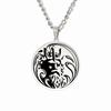Dawapara Vintage Ancient Greek Warrior Pendant Egyptian Goddess Athena Aphrodite Artemis Apollo Symbol Stainless Steel Amulet