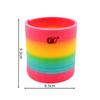 Rainbow Magic Spring Party Toy Stretchable Plastic Spring Circle Kid Adult Stress Relief Creative Magic Toy Birthday Party Toys