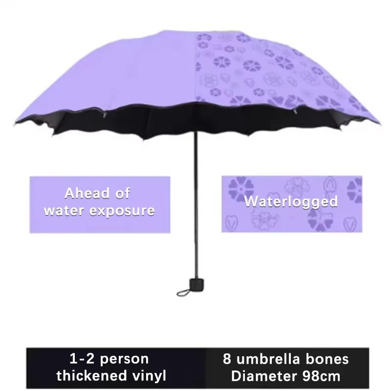 

1/3pcs Fruit Pattern Small Lightweight UV Protection Sun Umbrella Portable Foldable Compact Colorful Sports Umbrella for Outdoor