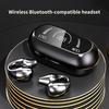 1 Pair S03 Bluetooth-compactible Earphone Fingerprint Touch Power Digital Display Long Endurance HiFi Sound Effect Excellent Craftsmanship Intelligent