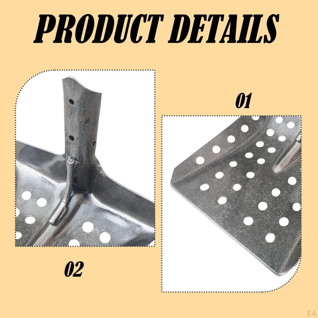 Sieve Shovels, Ideal for Removing Mud, Chicken Manure And Sand, Camping, Hiking Home Use.
