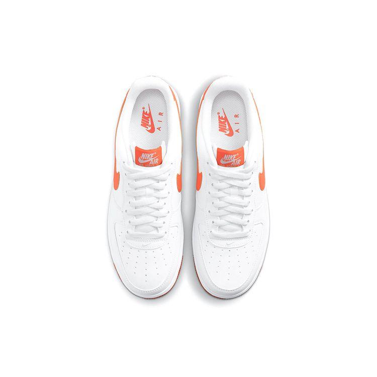 Nike Air Force 1 07 White Team Orange Men Sneakers DC2911-101