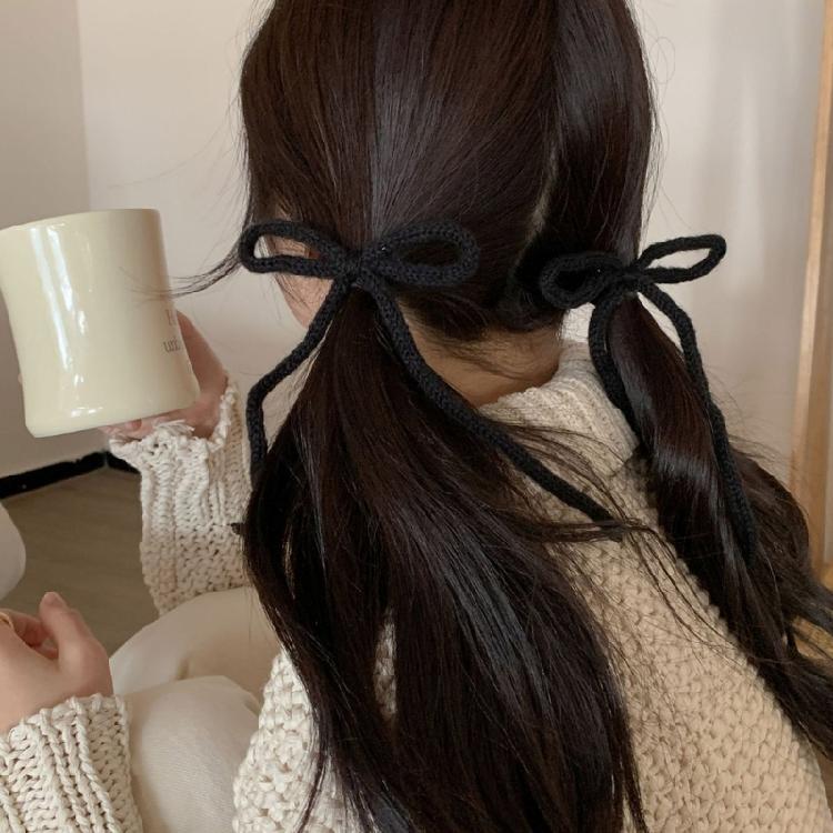 Bow Bowknot Hair Clip 2000s Style Hairpin Sweet Balletcore Bunches Hair Clips