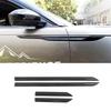 Für Land Rover Range Rover VELAR 2017-2026 ABS Kohlefaser Auto Mittelkonsole Lenkrad Aufkleber Rahmen Abdeckung Auto Zubehör