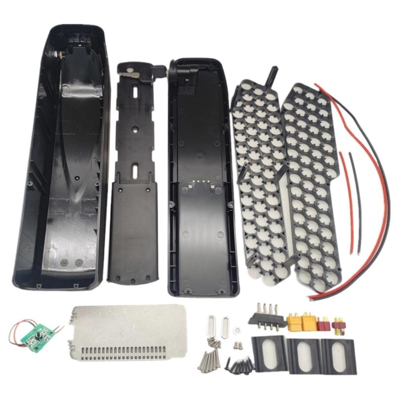 High Capacity 18650 Lithium Batteries Case for HaiLong EBikes 52Cells DIY Assembly Waterproof Design Easy Installation