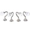 2Pcs U-shaped Curtain Hook Window Hanging Tassel Holdback Metal Curtain Holder