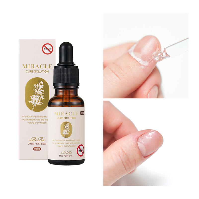 RIRE Miracle Cure Solution 20 мл / Питание для проблемных ногтей Miracle Cure Solution