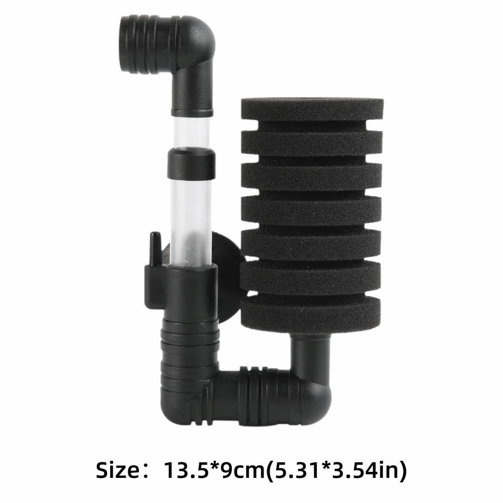 Zanurzalny Filtr do Akwarium Jednogłowicowy Filtr Biologiczny Gąbkowy Filtr Akwarium