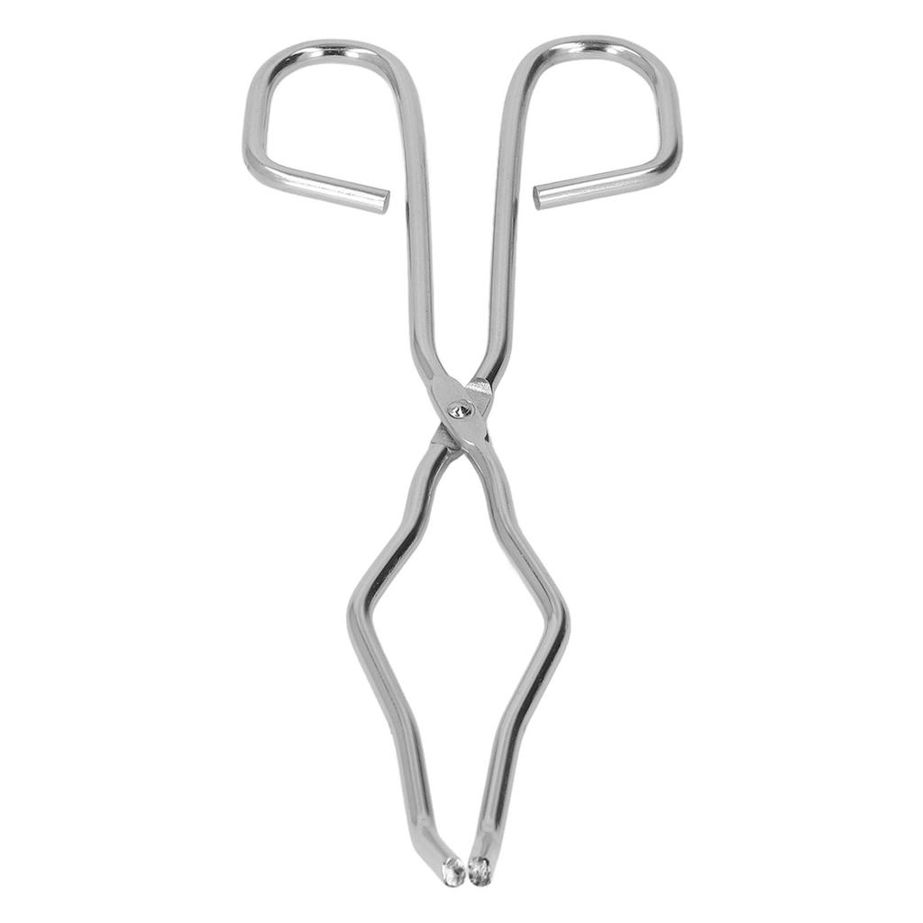 5Pcs Crucible Tongs Stainless Steel Clamp Pliers Holder for Metal Casting Gold Melting