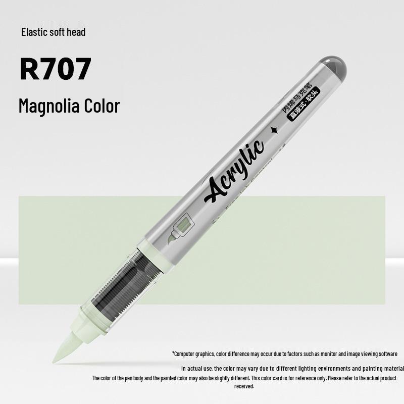 Jinzhi Liquid Acrylic Marker Pen - Soft Tip, Opaque, Large Capacity, Stackable Colors