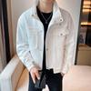 Men's Slim Casual Stand Collar Jacket - Trendy Workwear for Autumn/Winter 2023