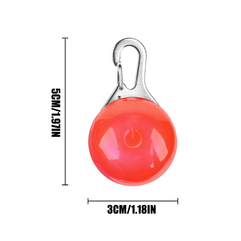 LED Dog Collar Light, Waterproof Night Safety Light for Small Medium Large Dogs, for Camping, Hiking & Night Walking