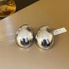 Female Niche Simple Irregular Oval Earrings