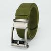 Men's Belt Automatic Buckle Braided Nylon Tactical Belt Minimalist Versatile Business Outdoor Canvas Belt Men